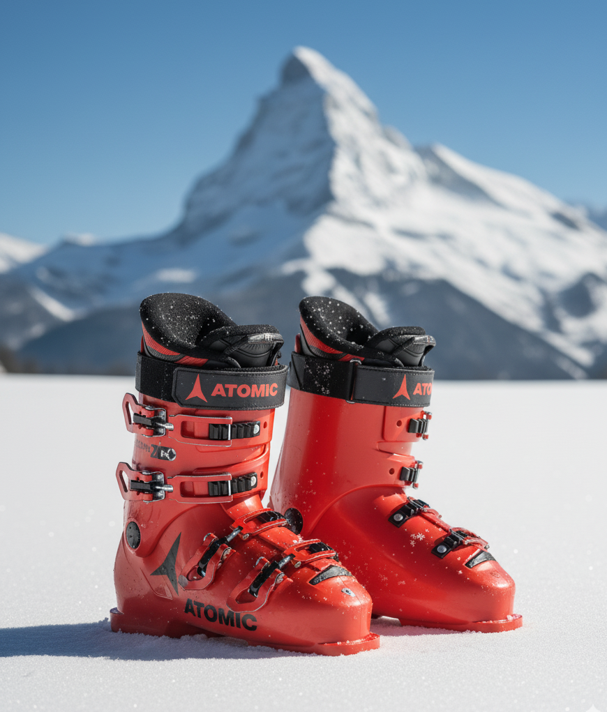Skischuhe und Boots